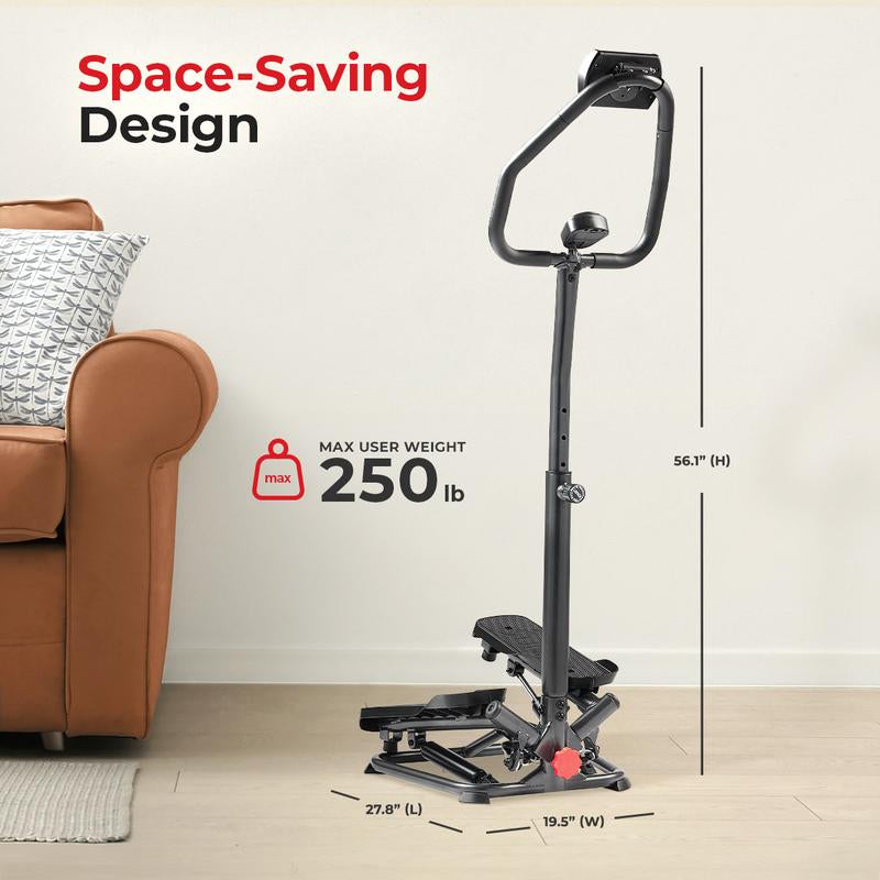 Twist Stair Stepper with LCD Monitor